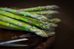 Saute asparagus