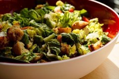 Johnny's special salad with croutons