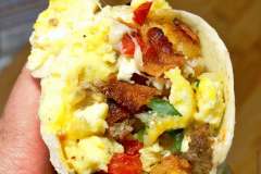 Breakfast burrito