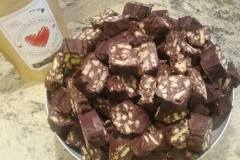 Valeria's signature chocolate