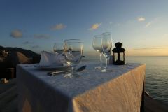 Beach dinner