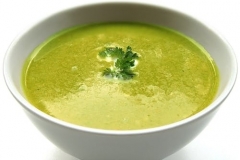 Detox soup with daikon and fennel