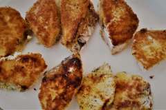 Hawaiian fish fresh catch of the day Ono panko crusted on one side