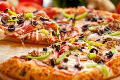 Homemade pizza