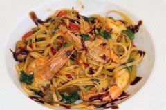 Seafood tagliolini
