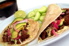 Beef tacos