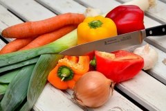 Seasonal saute vegetables