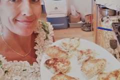 Fresh Ono fish and Valeria