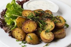 Baked potatoes