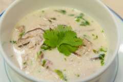 Chicken coconut soup