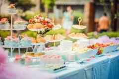Assorted desserts buffet